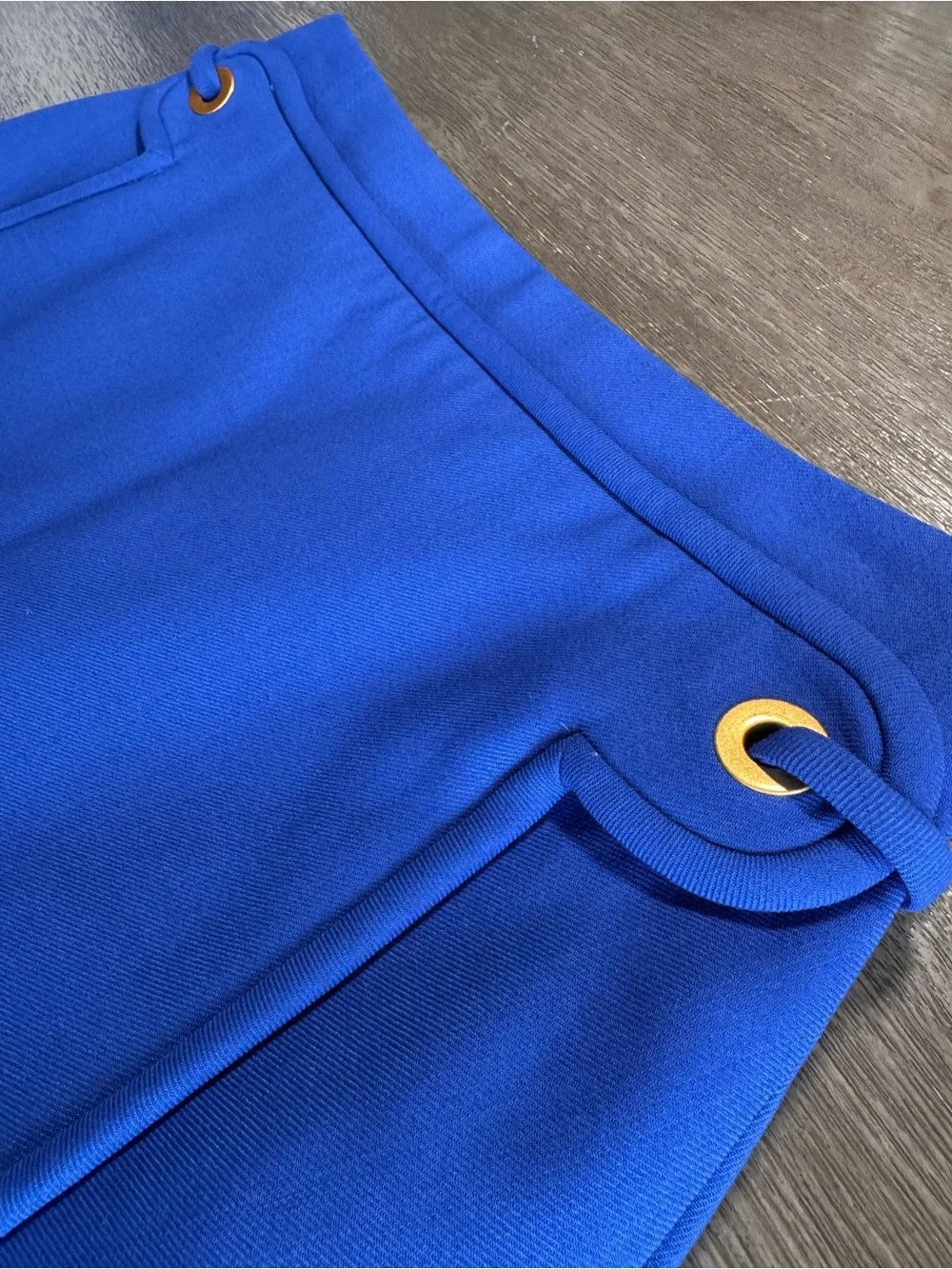 Tory Burch Jane Blue Dahlia A Line Mini Skirt 6